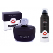 AVIATOR BLACK LEATHER...